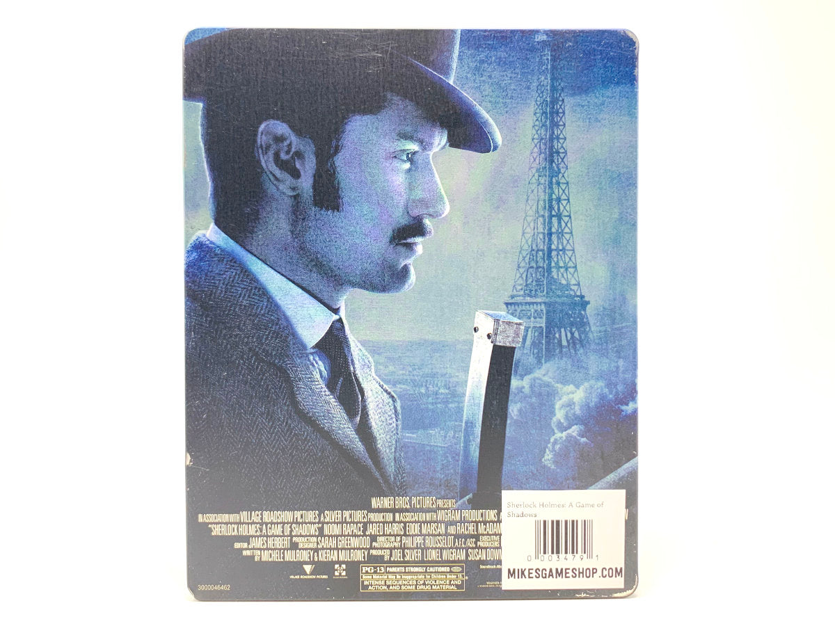 Sherlock Holmes: A Game of Shadows – Limited Edition Steelbook • Blu-ray
