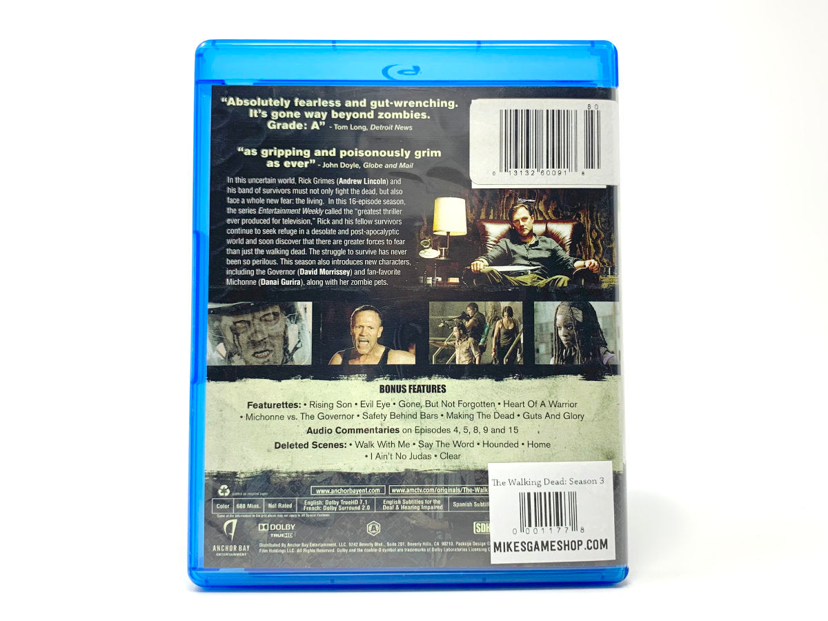The Walking Dead: Season 3 • Blu-ray