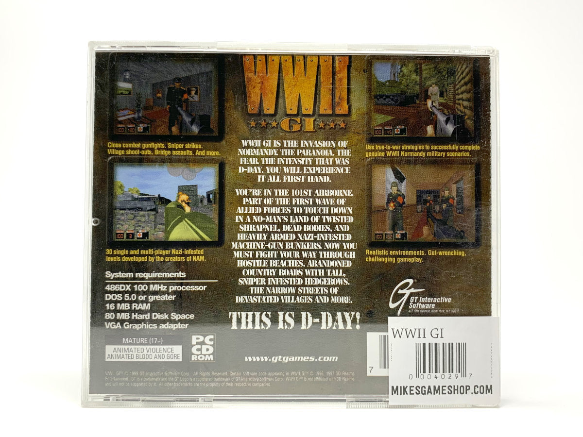 WWII GI • PC (Windows)