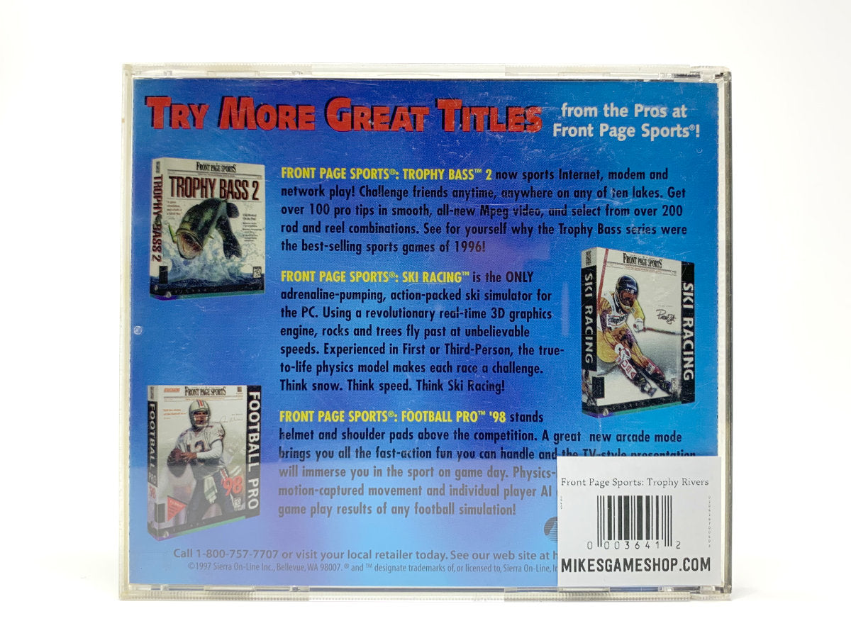 Front Page Sports: Trophy Rivers • PC (Windows)