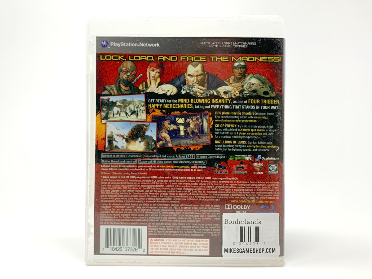 Borderlands • Playstation 3
