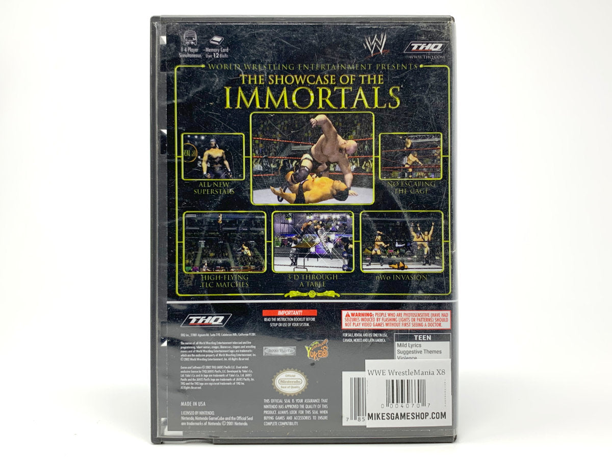 WWE WrestleMania X8 • Nintendo Gamecube