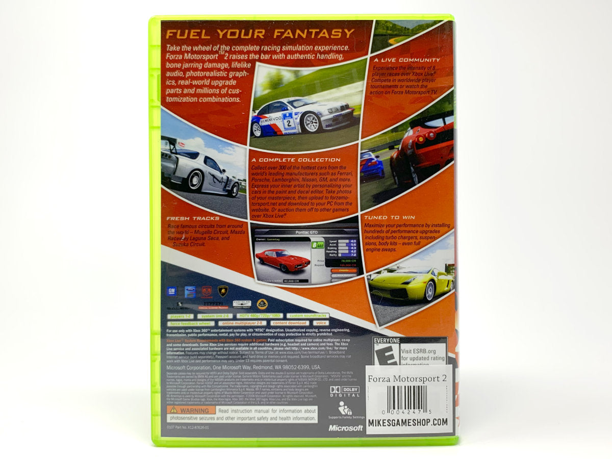 Forza Motorsport 2 • Xbox 360