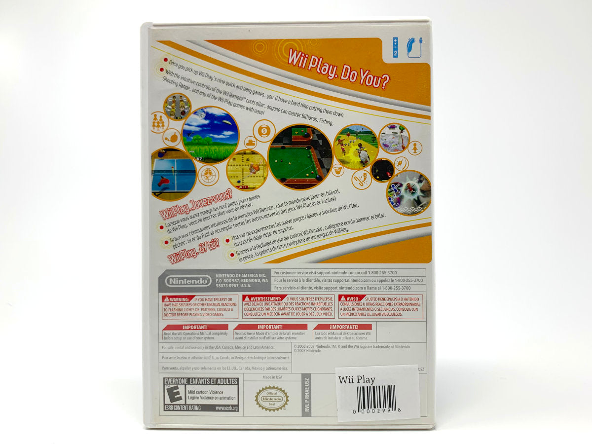 Wii Play • Nintendo Wii
