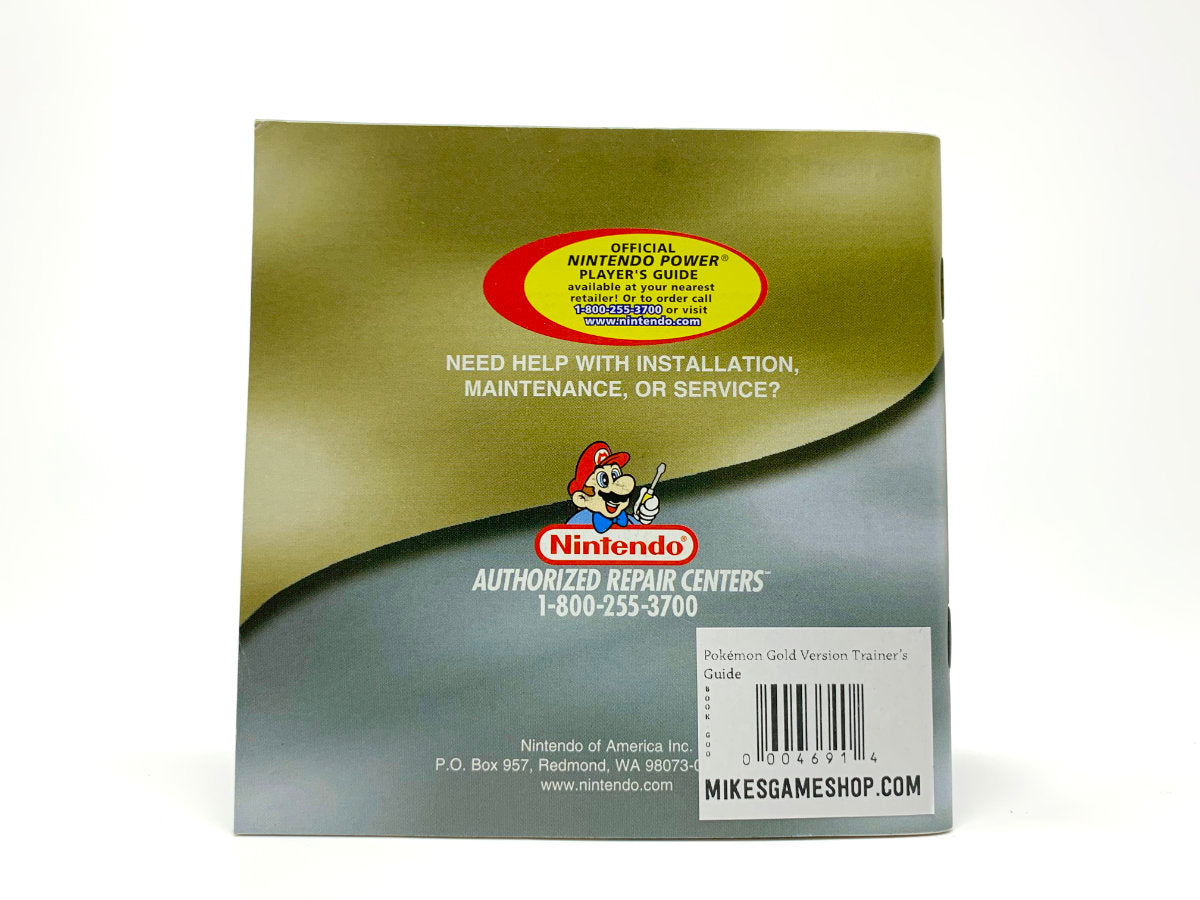 Pokémon Gold Version Trainer's Guide • Book/Strategy Guide