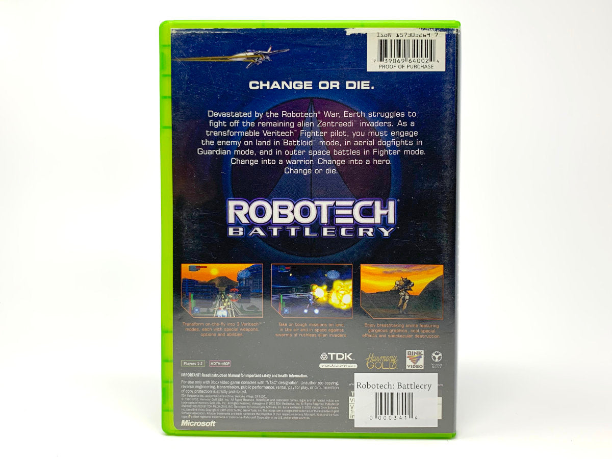 Robotech: Battlecry • Xbox Original