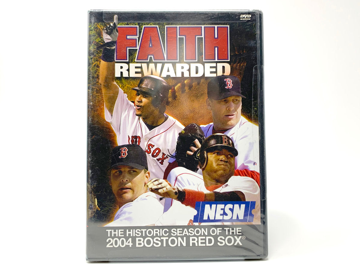 *BRAND NEW* Faith Rewarded: The Historic Season of the 2004 Boston Red Sox • DVD