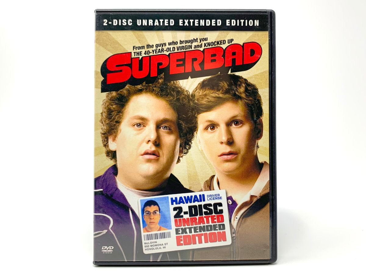 Superbad – Unrated & Extended • DVD