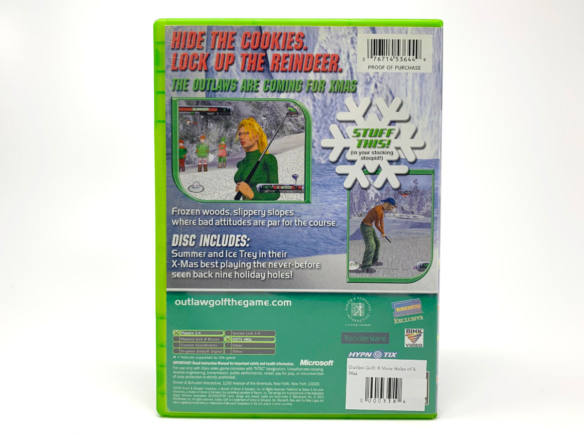 Outlaw Golf: 9 More Holes of X-Mas • Xbox Original