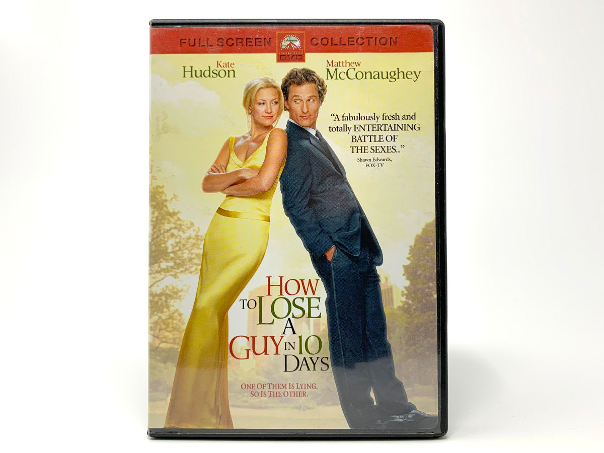 How to Lose a Guy in 10 Days – Full-Screen Special Edition • DVD