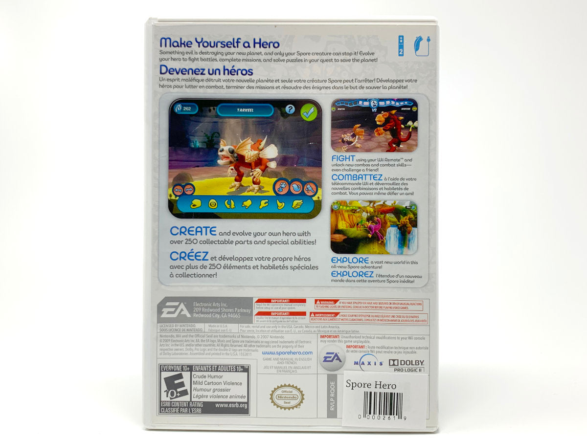 Spore Hero • Nintendo Wii