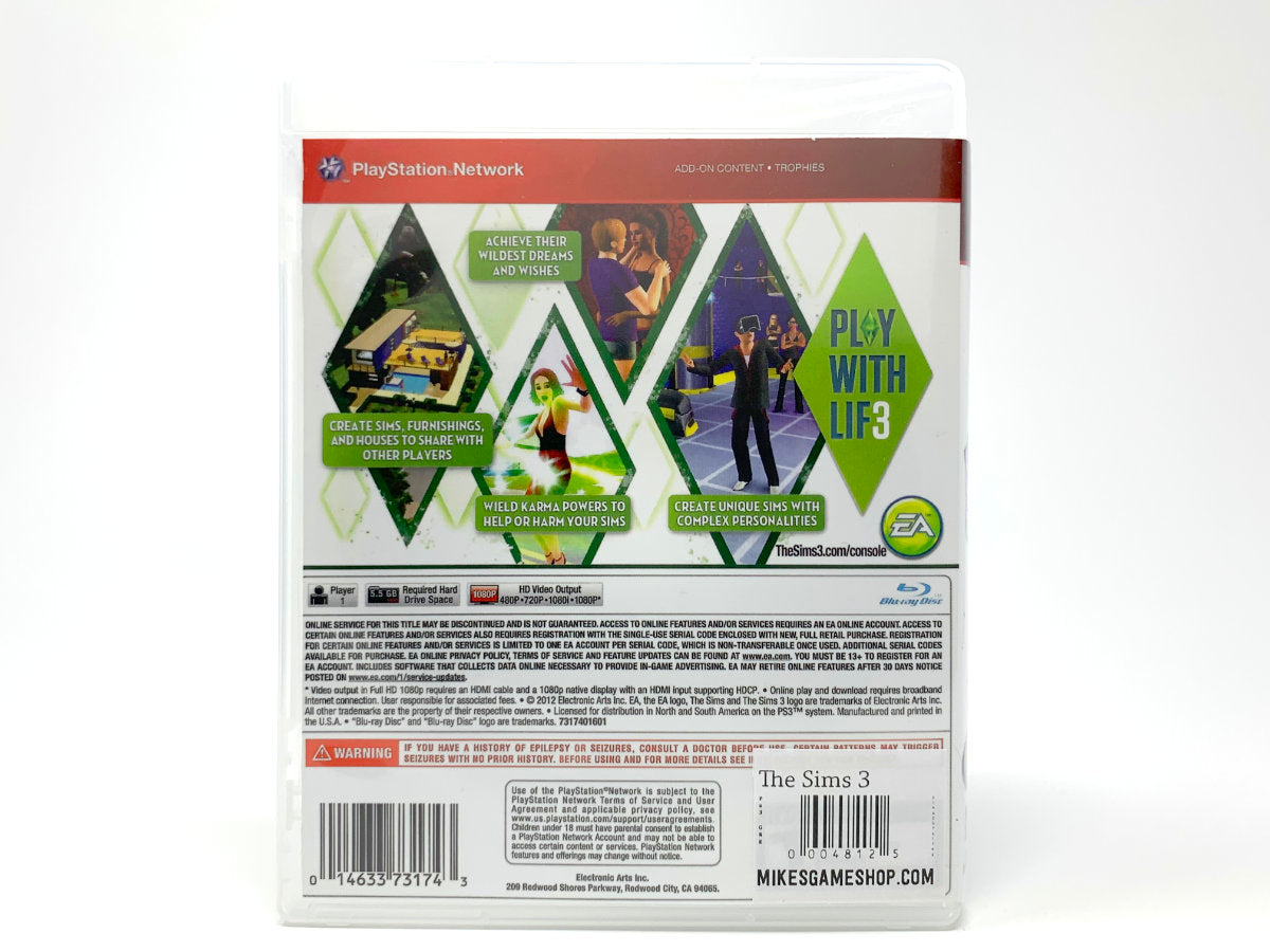 The Sims 3 • Playstation 3