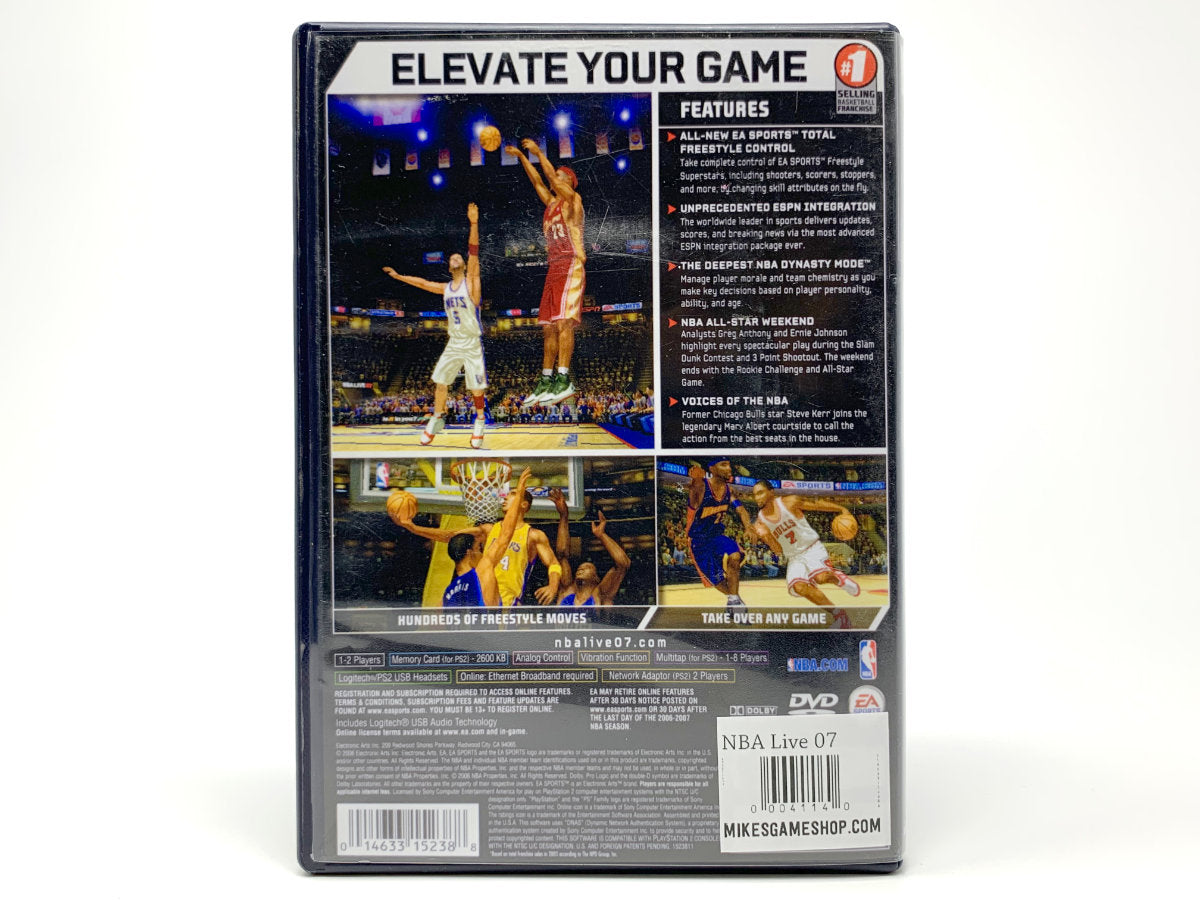 NBA Live 07 • Playstation 2