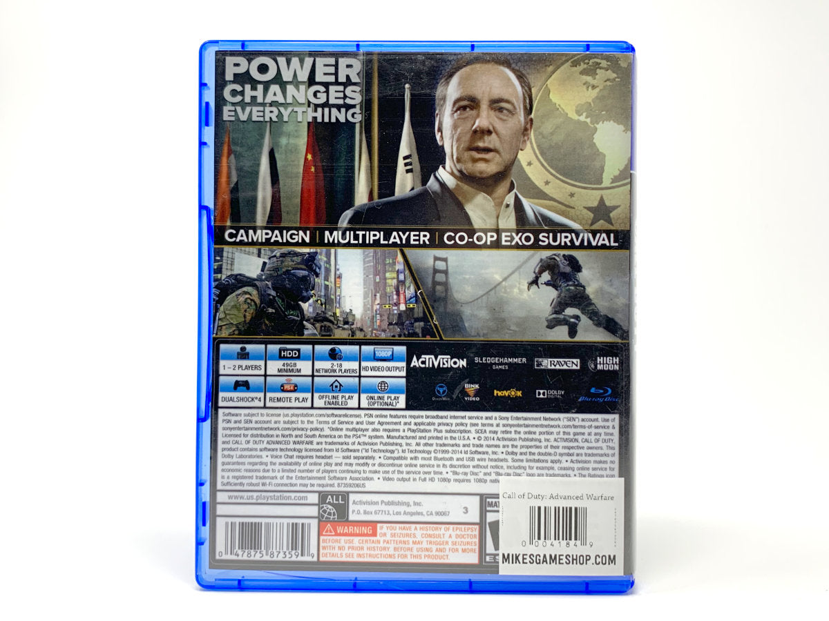 Call of Duty: Advanced Warfare • Playstation 4