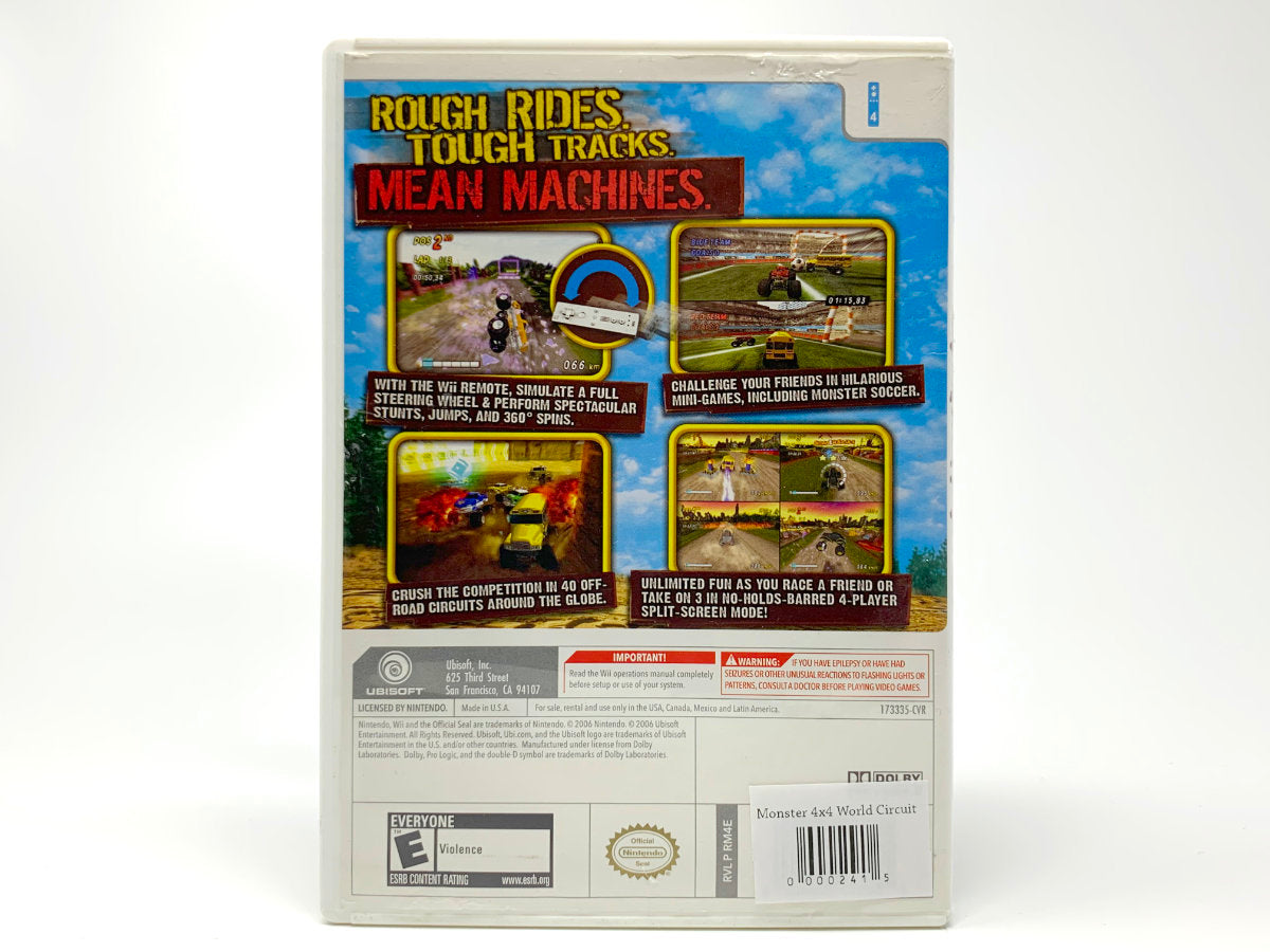 Monster 4x4 World Circuit • Nintendo Wii
