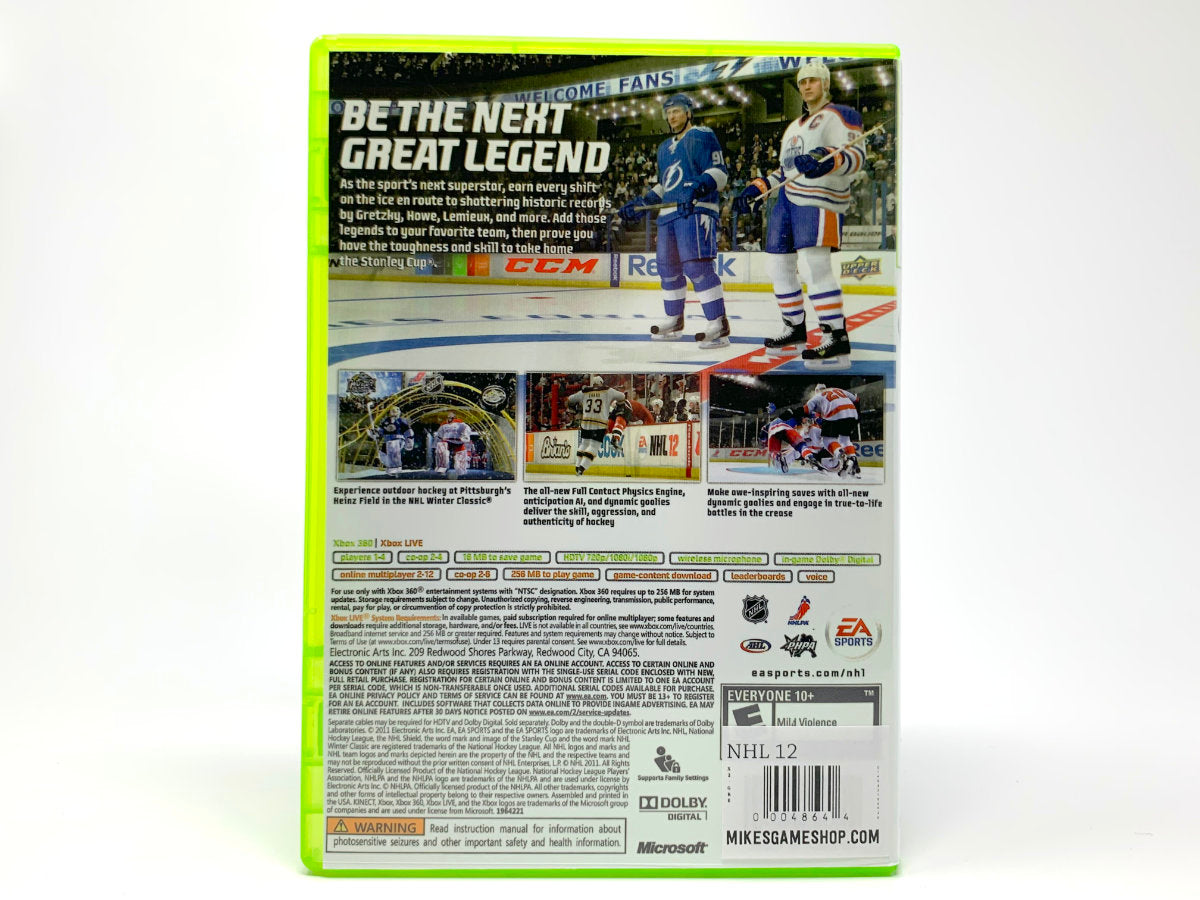 NHL 12 • Xbox 360