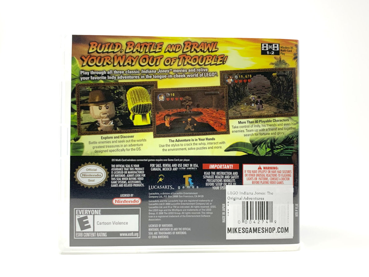 LEGO Indiana Jones: The Original Adventures • Nintendo DS