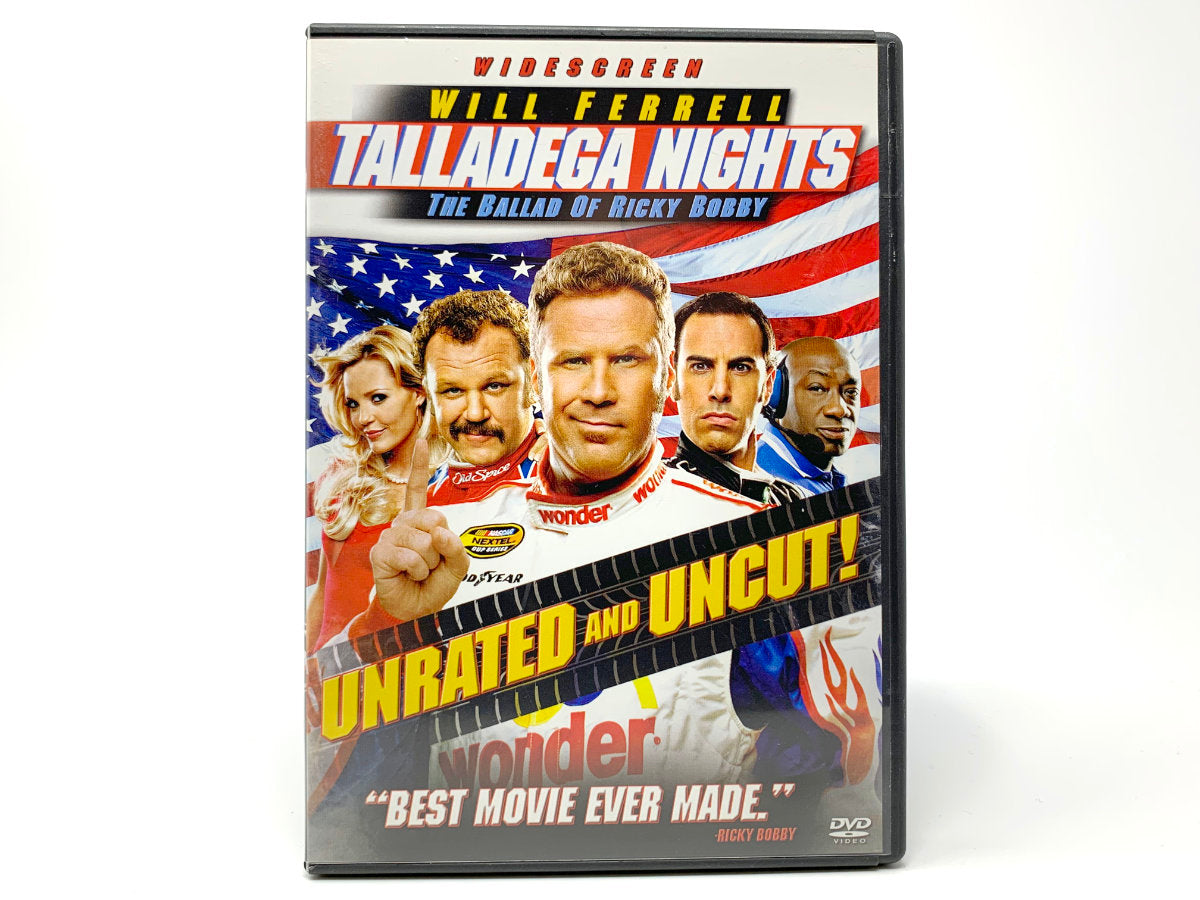 Talladega Nights: The Ballad of Ricky Bobby – Unrated & Uncut • DVD