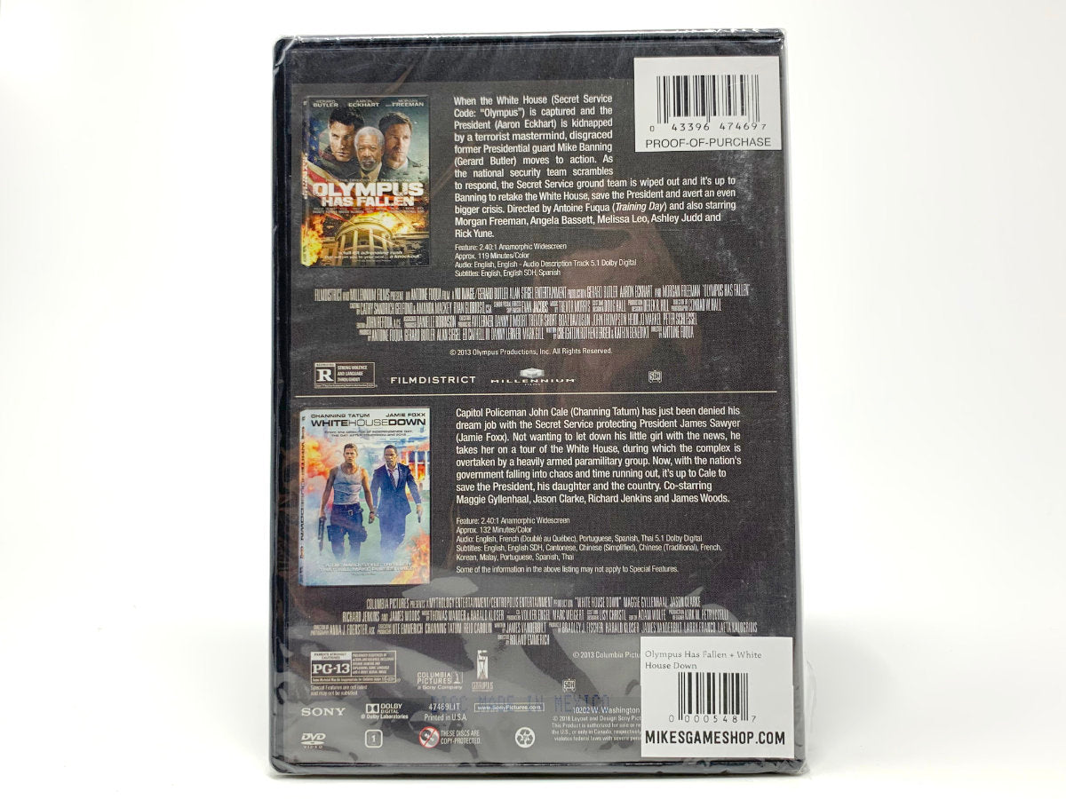 *BRAND NEW* Olympus Has Fallen / White House Down *Double Feature* • DVD