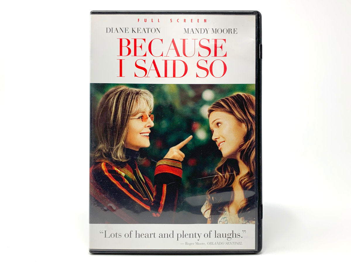 Because I Said So – Full-Screen • DVD