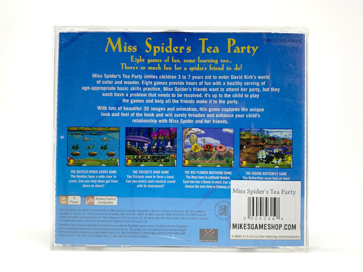 Miss Spider's Tea Party • Playstation 1