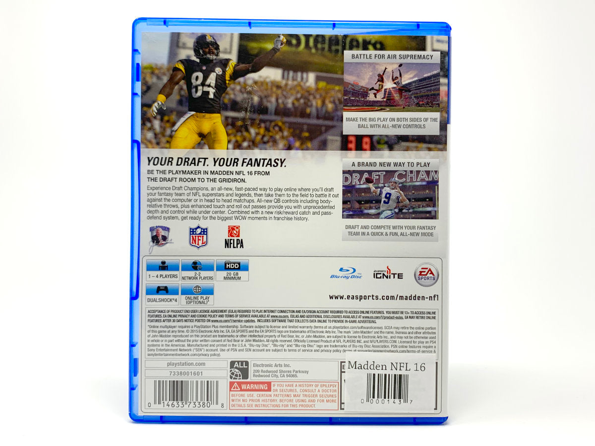 Madden NFL 16 • Playstation 4