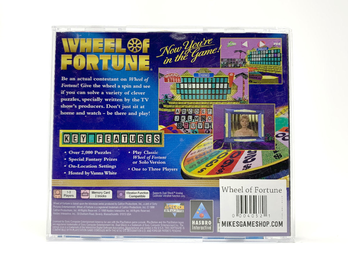 Wheel of Fortune • Playstation 1