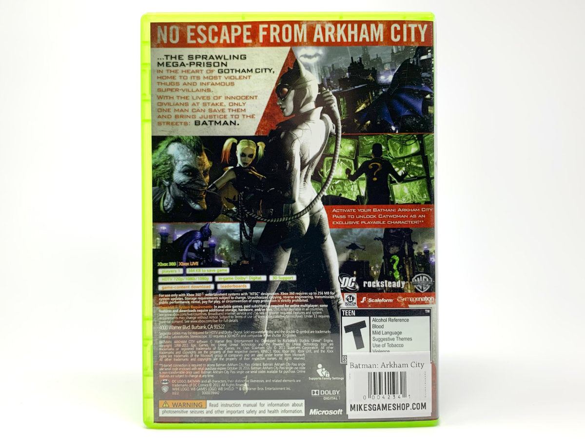 Batman: Arkham City • Xbox 360