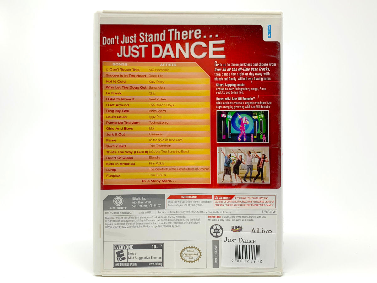 Just Dance • Nintendo Wii