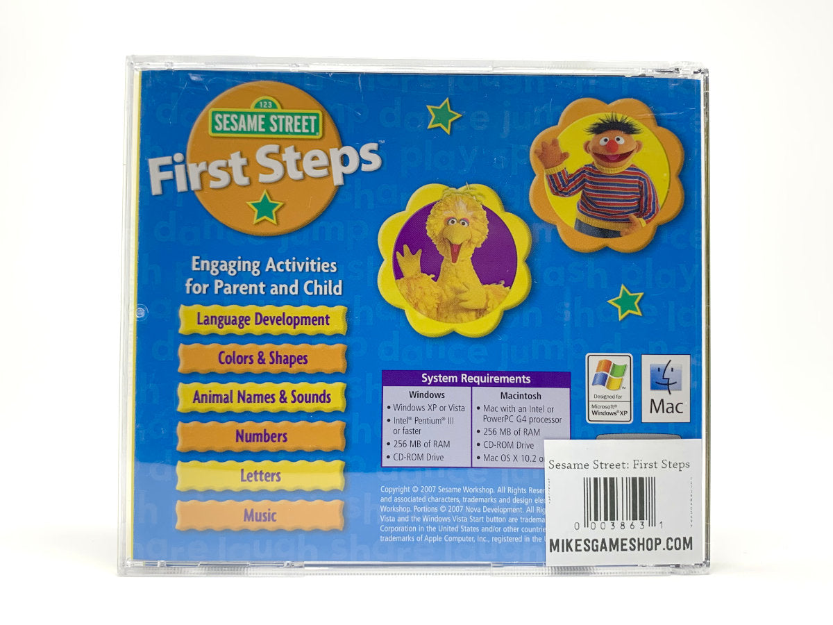 Sesame Street: First Steps • PC (Windows)