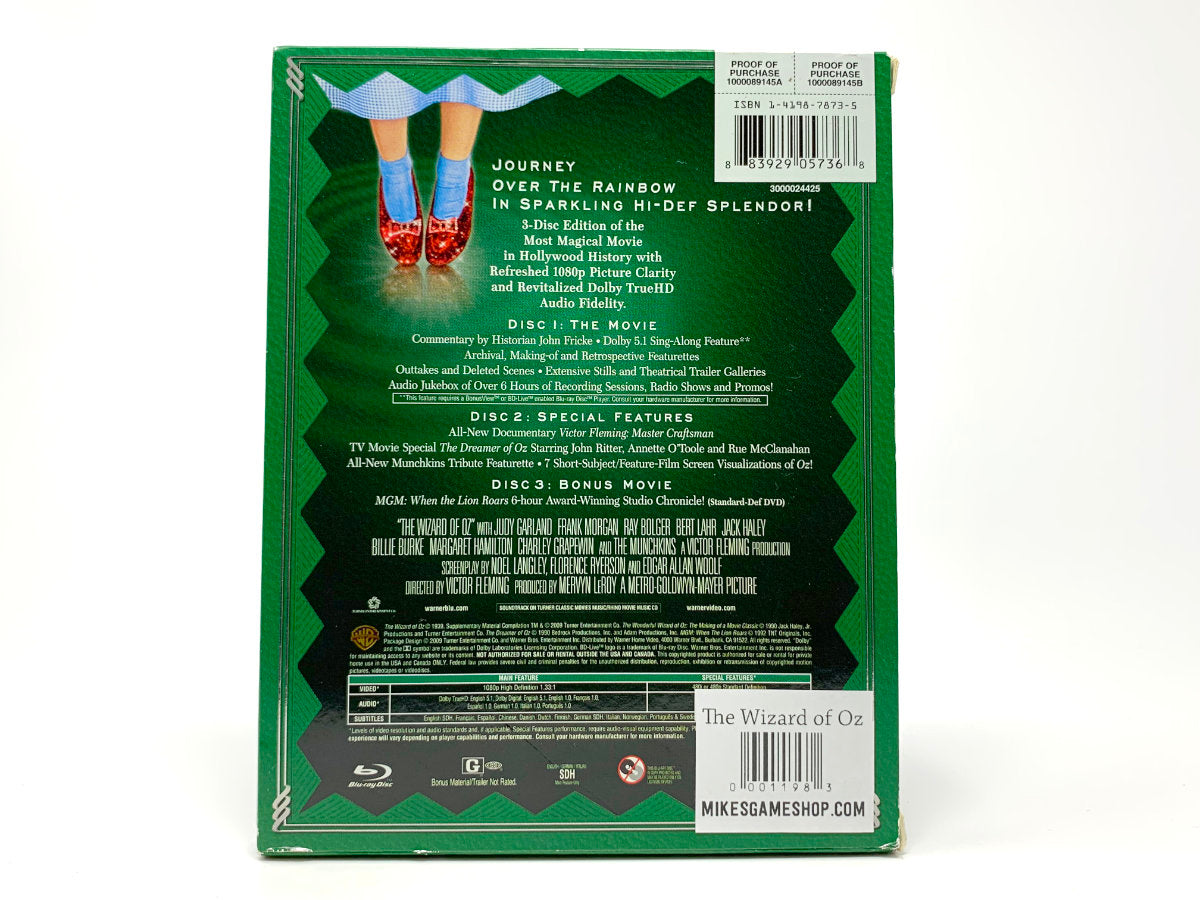 The Wizard of Oz – Emerald Edition • Blu-ray