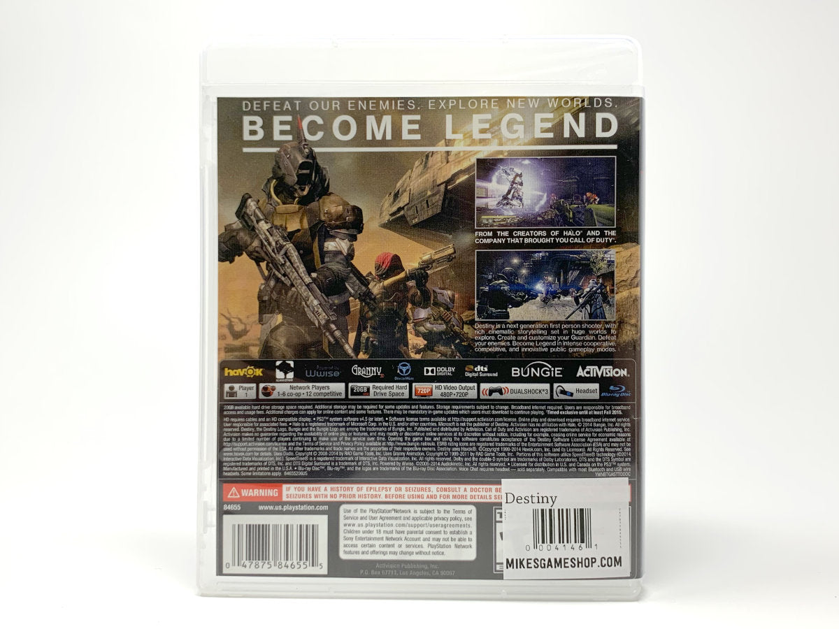 Destiny • Playstation 3