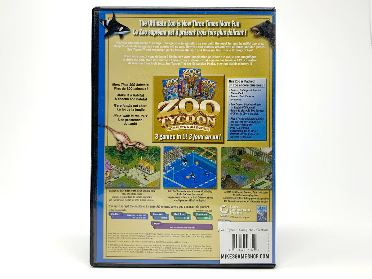 Zoo Tycoon: Complete Collection • PC (Windows)