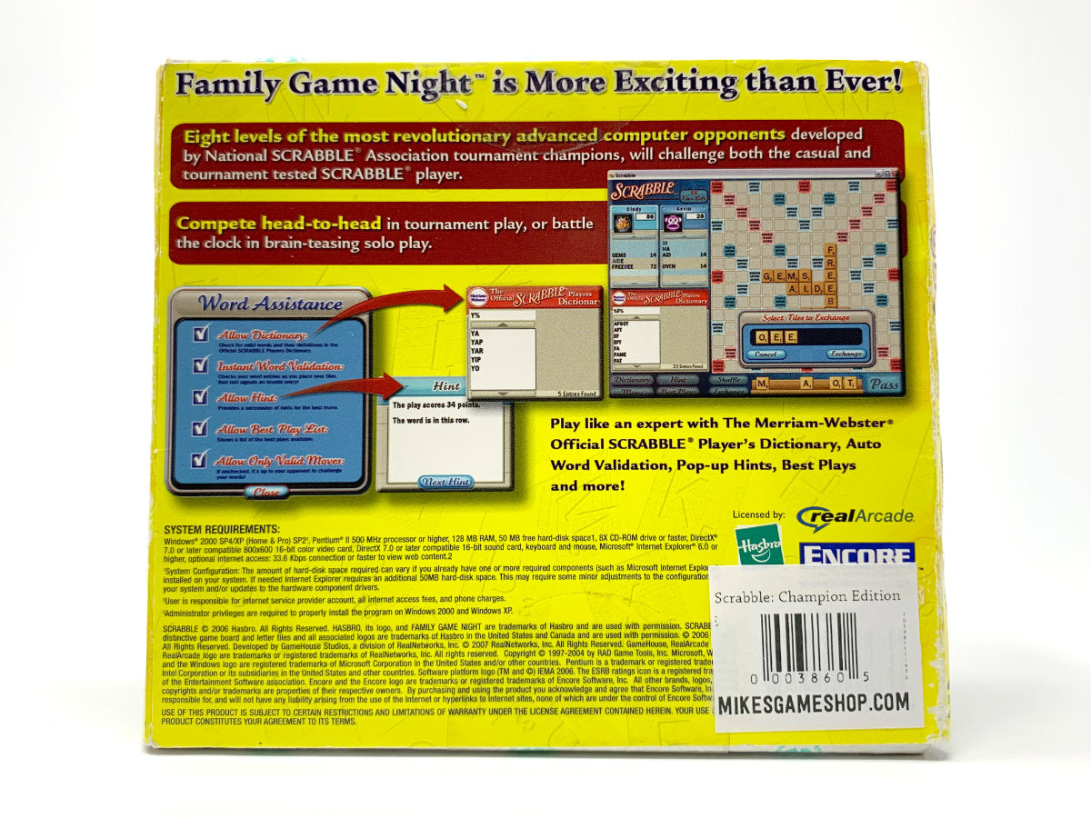 *BRAND NEW* Scrabble – Champion Edition • PC (Windows)