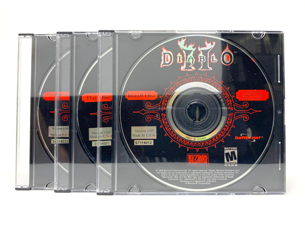 Diablo II *All 3 Discs* • PC (Windows & Mac)