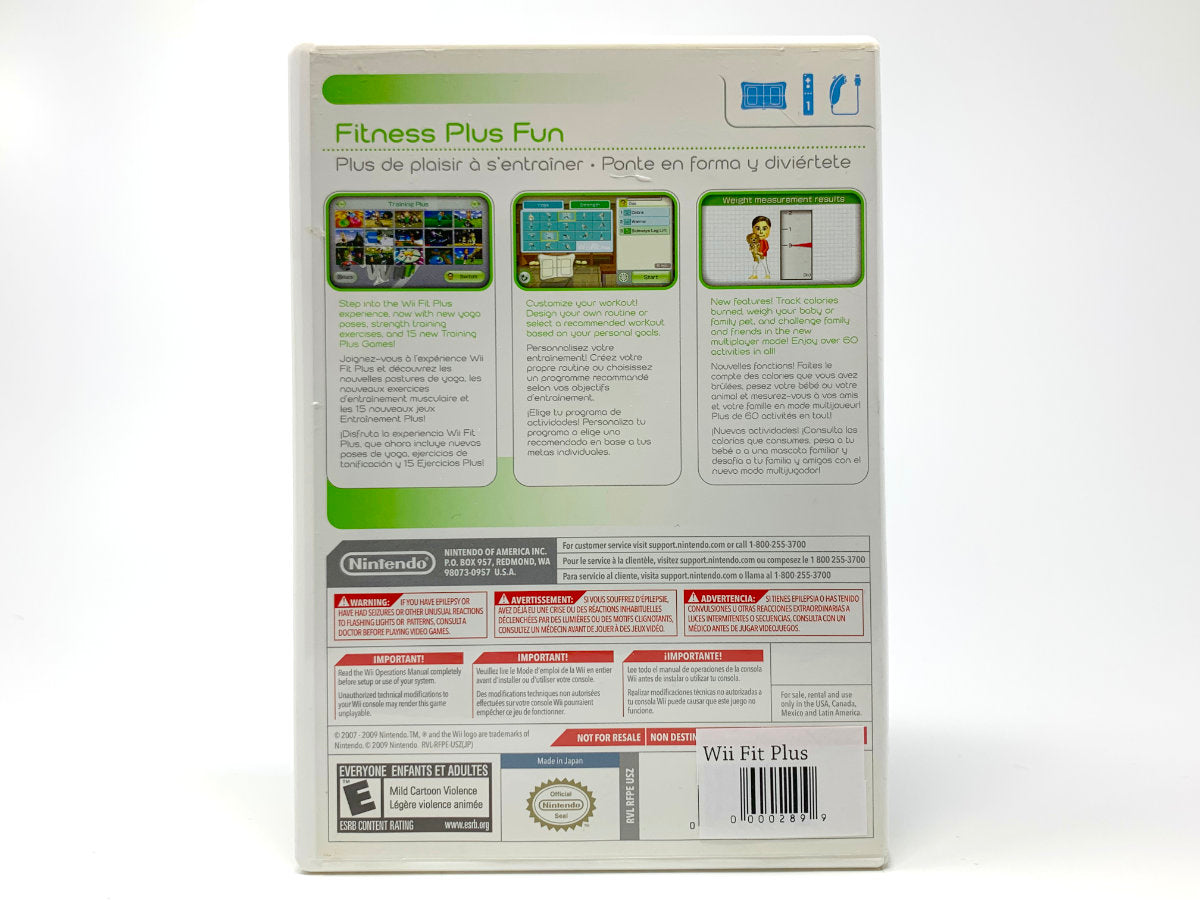 Wii Fit Plus • Nintendo Wii