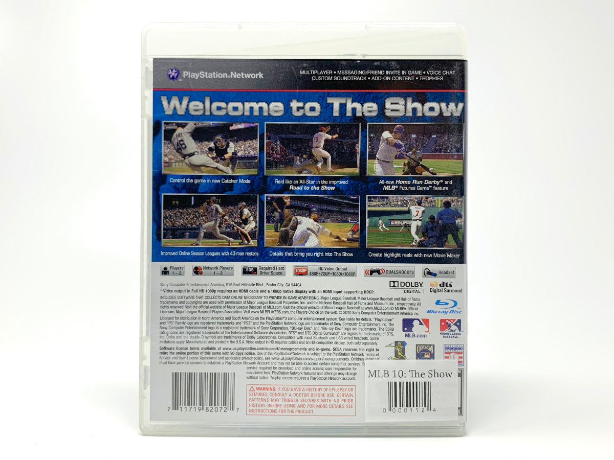 MLB 10: The Show • Playstation 3