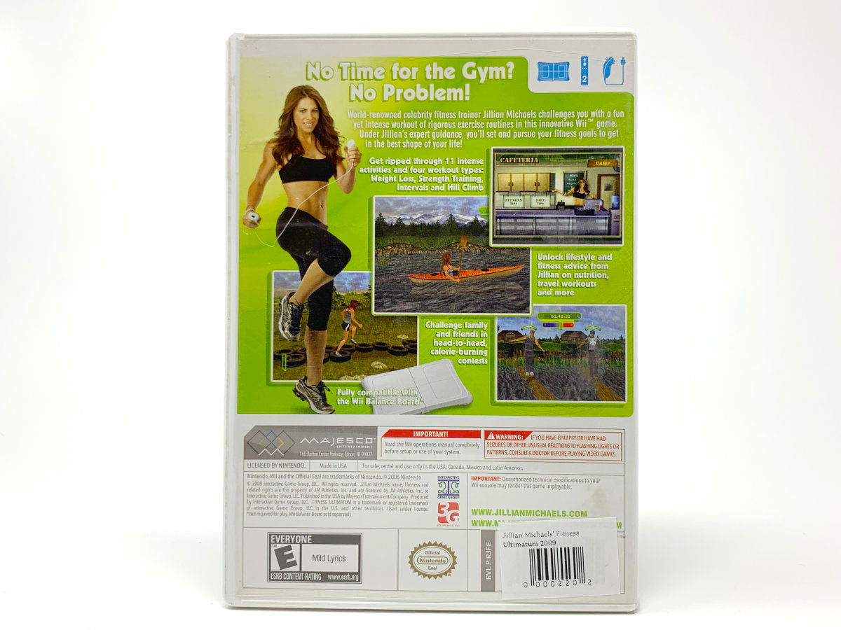 Jillian Michaels' Fitness Ultimatum 2009 • Nintendo Wii