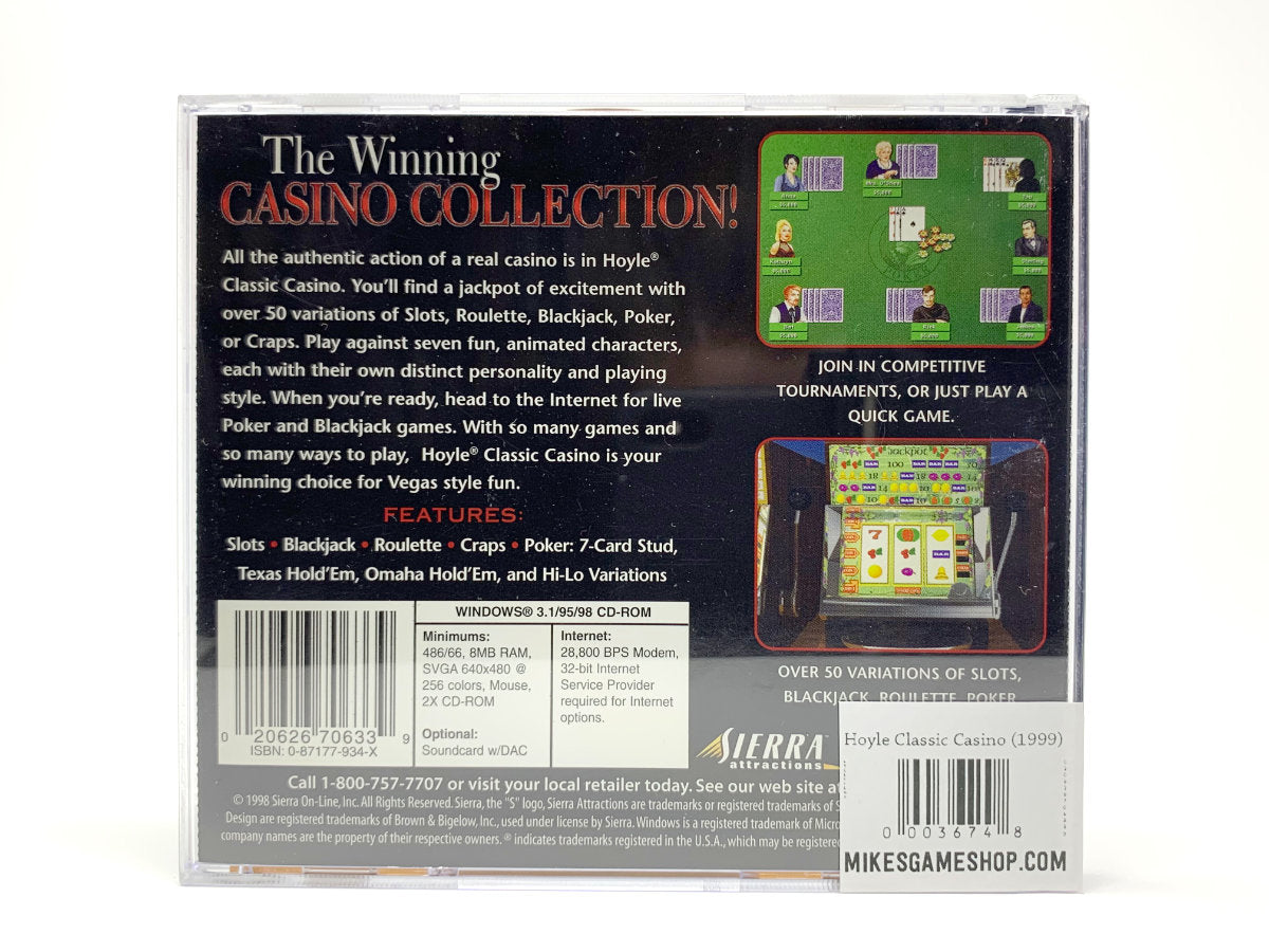 Hoyle Classic Casino (1998) • PC (Windows)