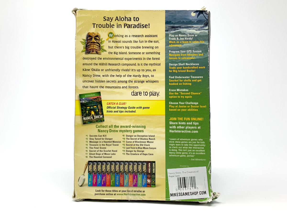 Nancy Drew: The Creature of Kapu Cave – (Big Box) • PC (Windows)