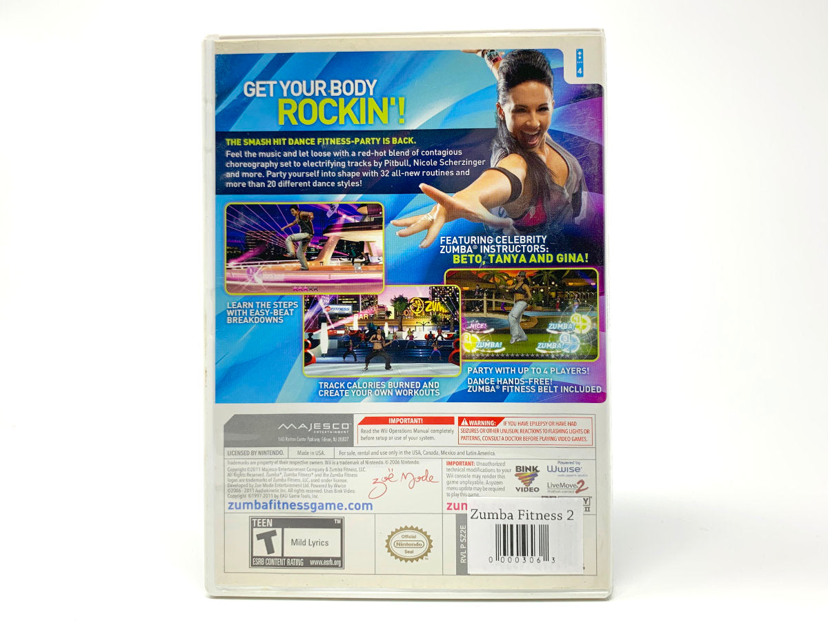 Zumba Fitness 2 • Nintendo Wii