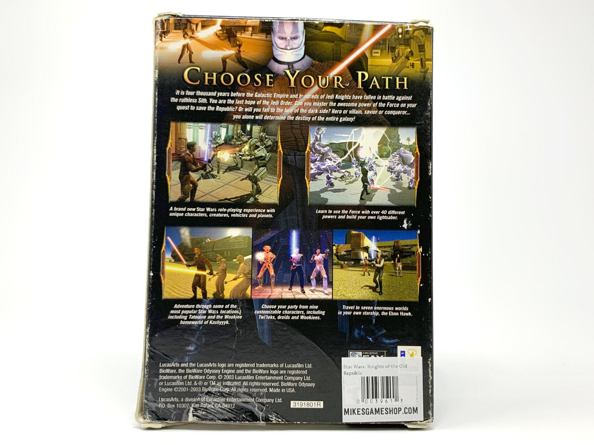 Star Wars: Knights of the Old Republic – (Big Box) • PC (Windows)