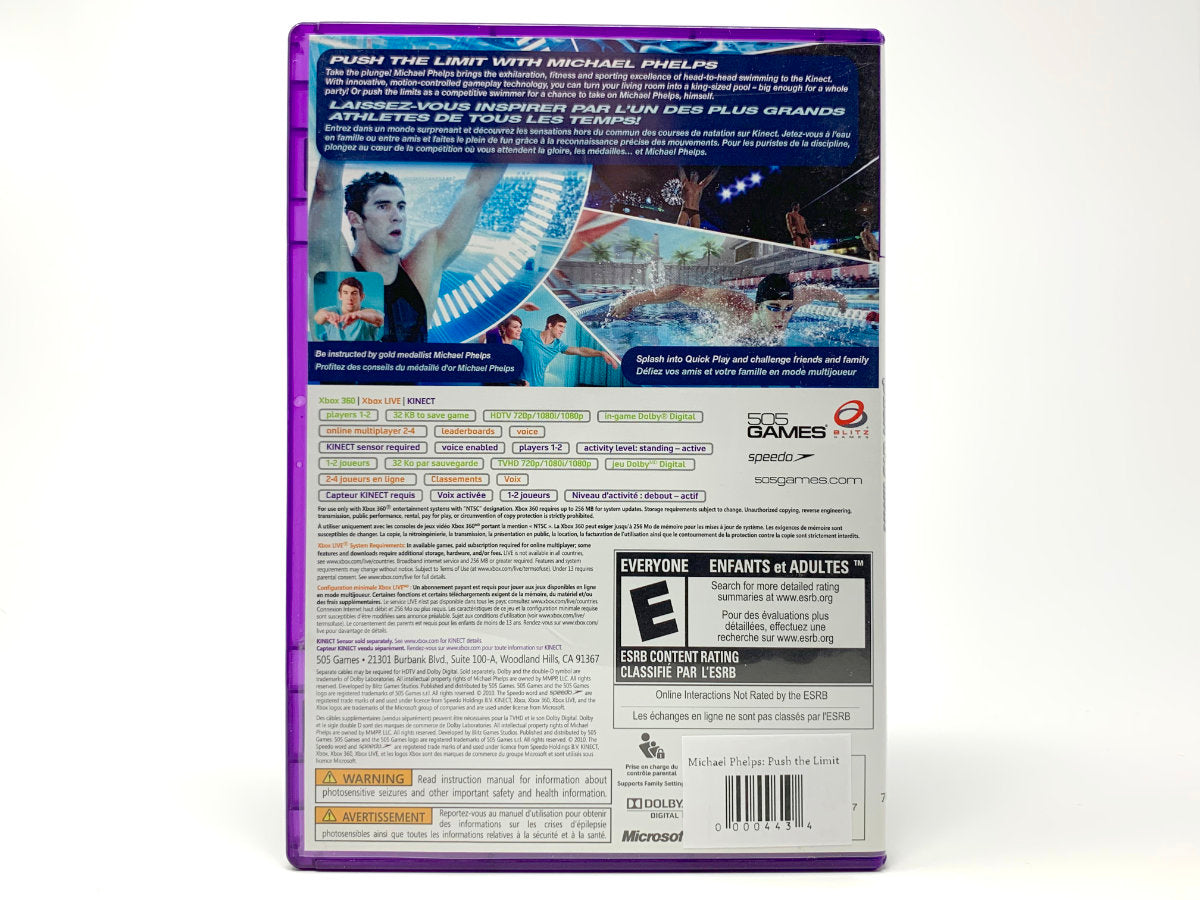 Michael Phelps: Push the Limit • Xbox 360