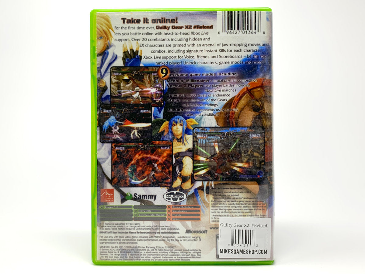 Guilty Gear X2 #Reload • Xbox Original