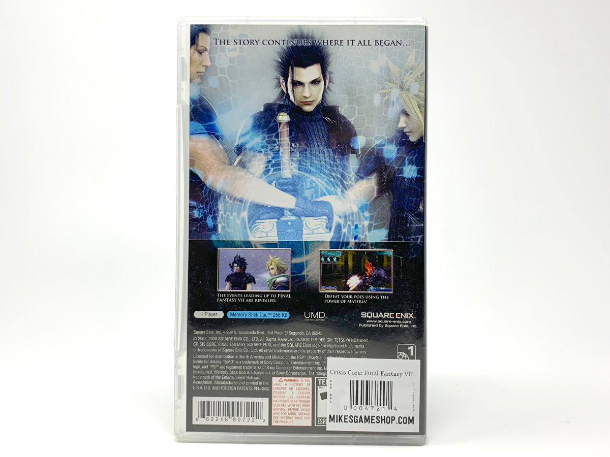 Crisis Core: Final Fantasy VII • PSP