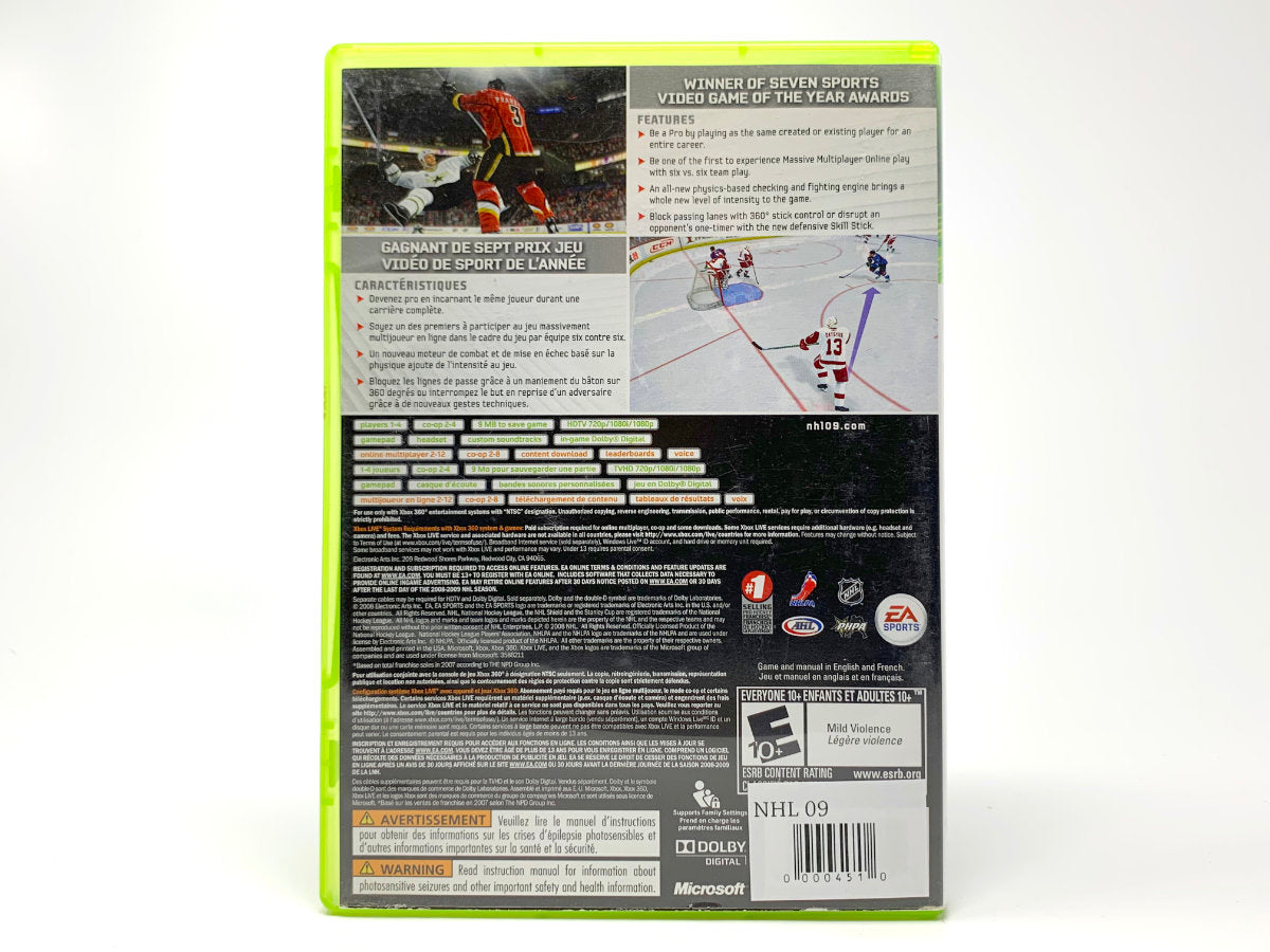 NHL 09 • Xbox 360