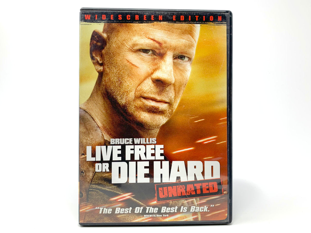 Live Free or Die Hard – Unrated Widescreen • DVD