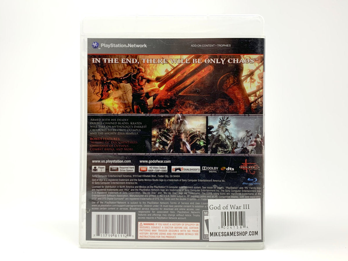 God of War III • Playstation 3