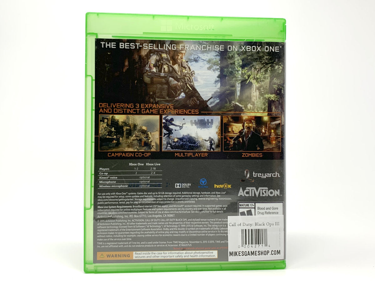 Call of Duty: Black Ops III • Xbox One
