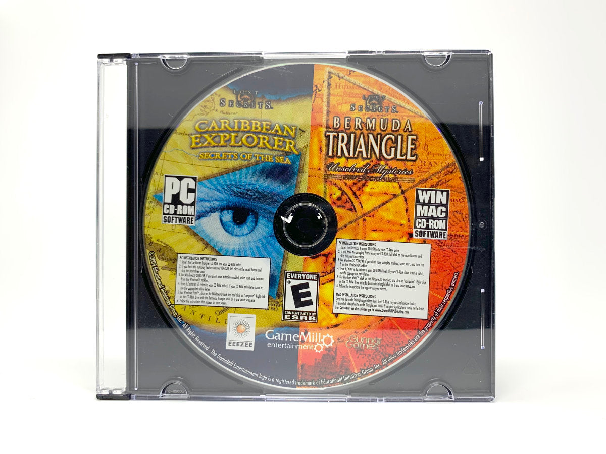 Lost Secrets: Caribbean Explorer: Secrets of the Sea / Bermuda Triangle: Unsolved Mysteries *2 Games in 1* • PC (Windows)